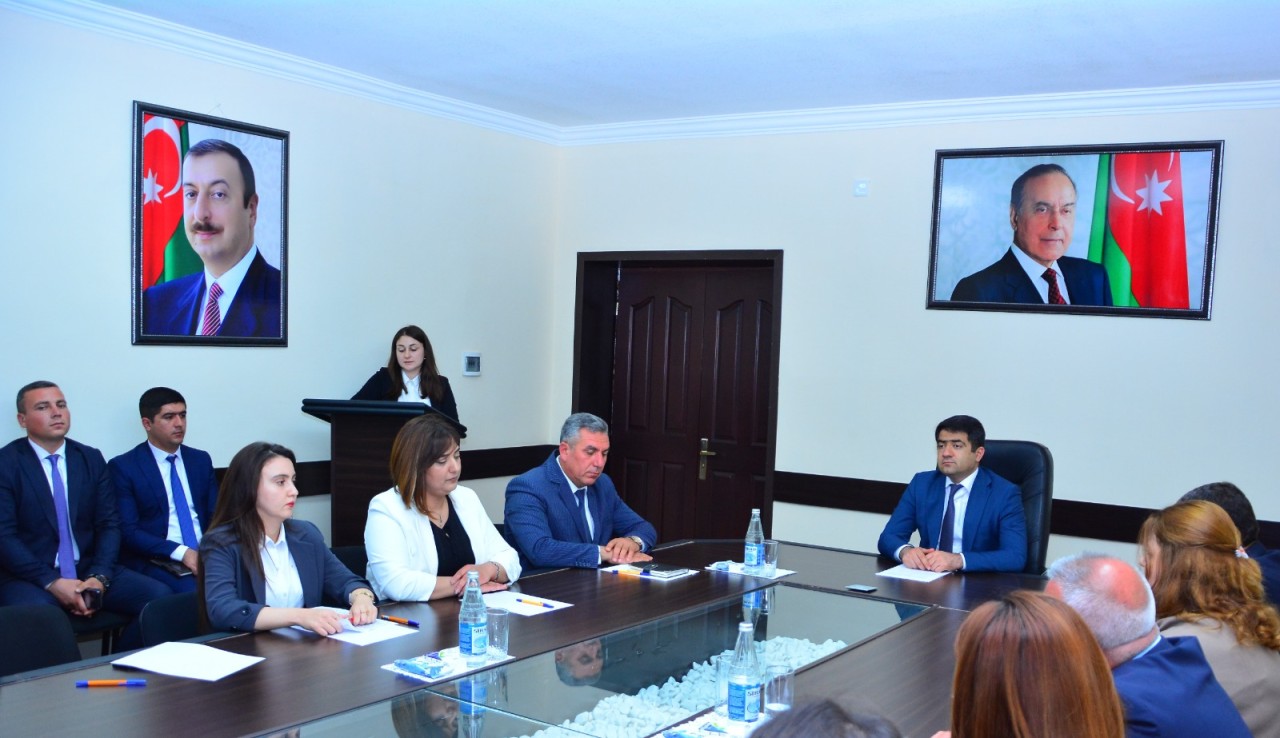 Ağstafada Heydər Əliyevə həsr olunmuş tədbir keçirilib - FOTOLAR